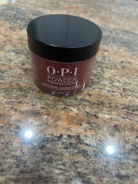 OPI Powder Perfection - Got The Blues For Red (Deep Red)